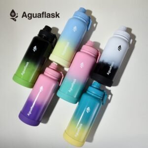 AguaFlask Stainless Steel Insulated Tumbler – Hot & Cold, Leak-Proof