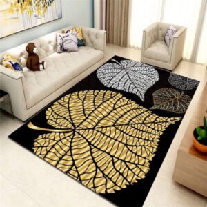 150x180cm 3D Geometric Carpet Comfortable Lounge Area Rectangle Carpet