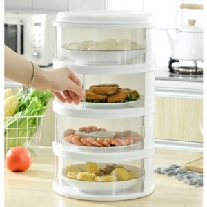 5 Layer Multi-layer Food Storage Box Anti Flies Insulation Food Keeper Kitchen Rack For Leftovers