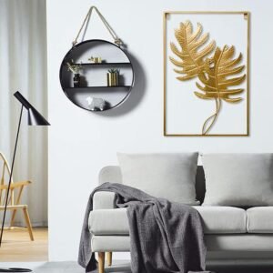Metal Wall Decoration House Decorations Display Wall Frame Home Display Bedroom For Living Room