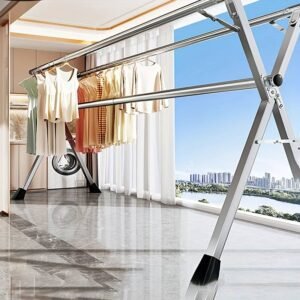 Foldable Clothes Drying Rack