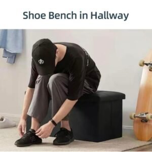 【Buy 1 get 1 free】sofa storage stool storage chair Light luxury style space artifact practical fashion household items best storage unit