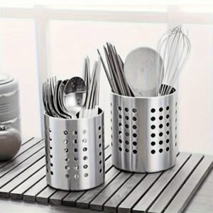 1pc Stainless Steel Utensil Holder