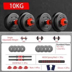 Dumbbells Pair Detachable 10~50kg