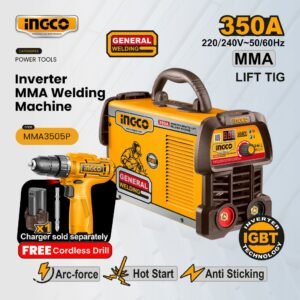 Ingco IGBT Technology Inverter Welding Machine w- Accessories _ Angle Grinder w- Impact Drill - IPT